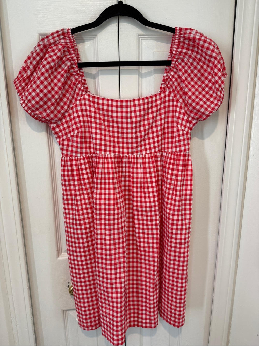 Abound Red and White Gingham Dress